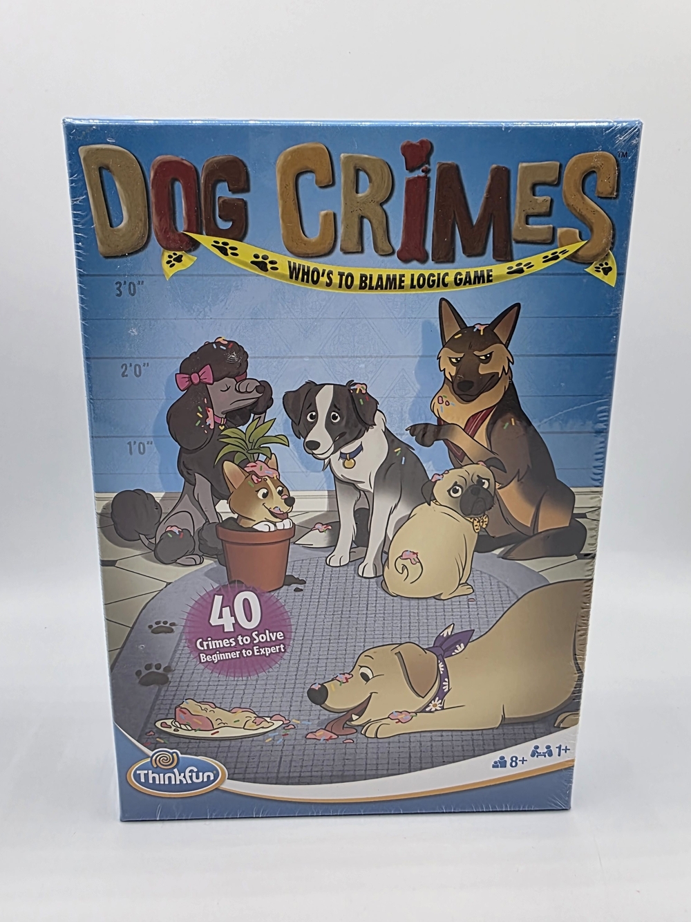 Thinkfun Dog Crimes Game Who's To Blame Logic Game 8 Years And Older Family Game